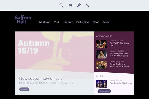 Saffron theme site design template sample