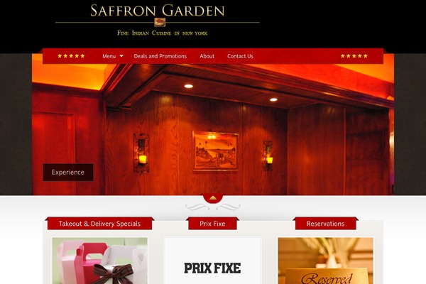 The Restaurant theme site design template sample