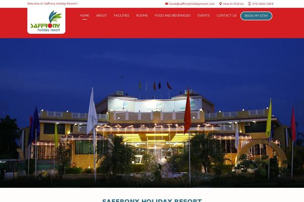 saffronyholidayresort.com site used Anchor-theme