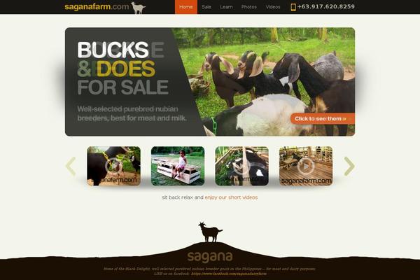 saganafarm.com site used Newsite