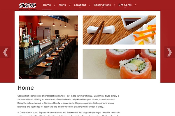 saganosteakhouse.com site used Abrax