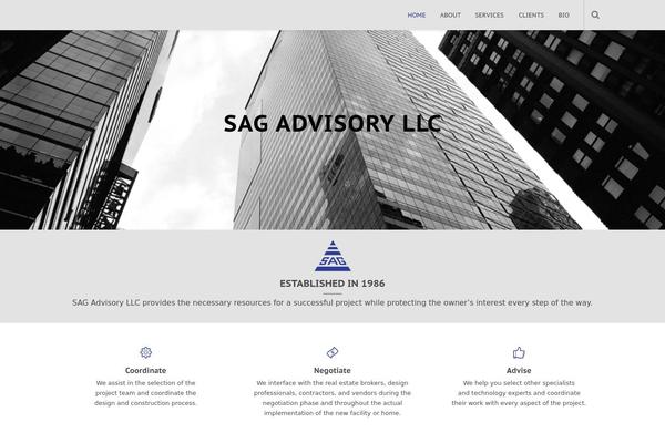 sagavish.com site used Lato