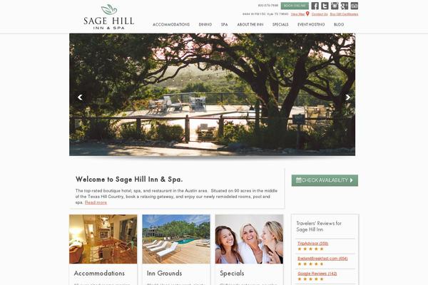 sagehill theme websites examples