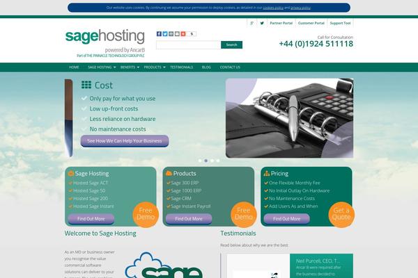 sagehosting.net site used Acarb