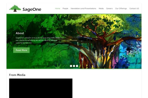 Spacious theme site design template sample