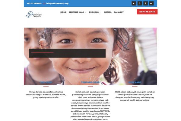 sahabatanak.org site used Vw-charity-pro