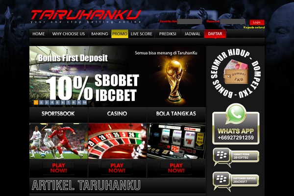 sahabatbola.com site used Taruhanku