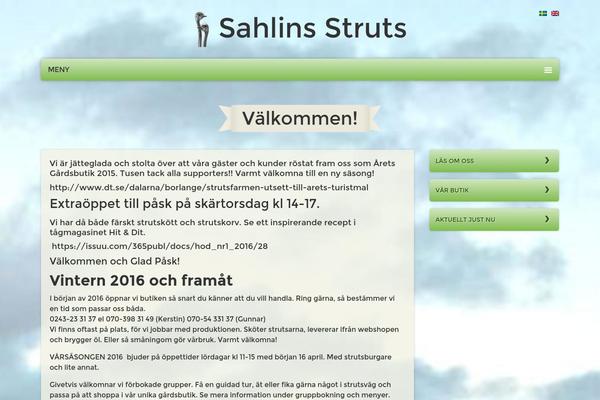 sahlinsstruts.se site used Sahlinsstruts-v2