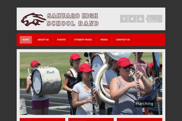 sahuaroband.com site used Sahuaroband