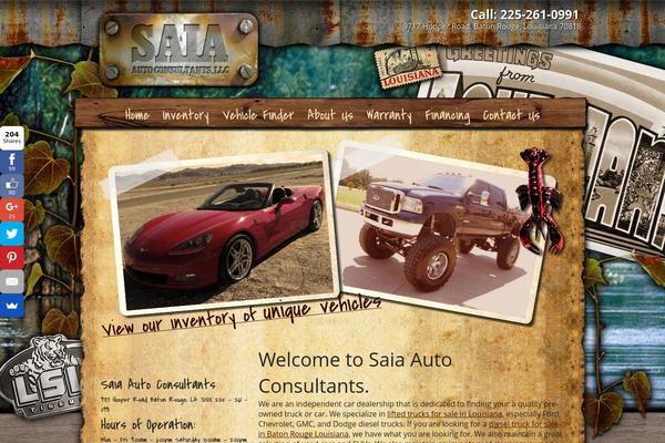 saiaauto.com site used Saia