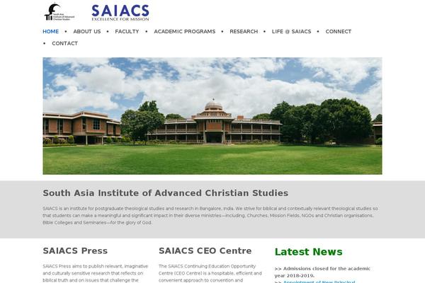 saiacs.org site used Campus-pro