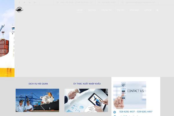 Transport theme site design template sample