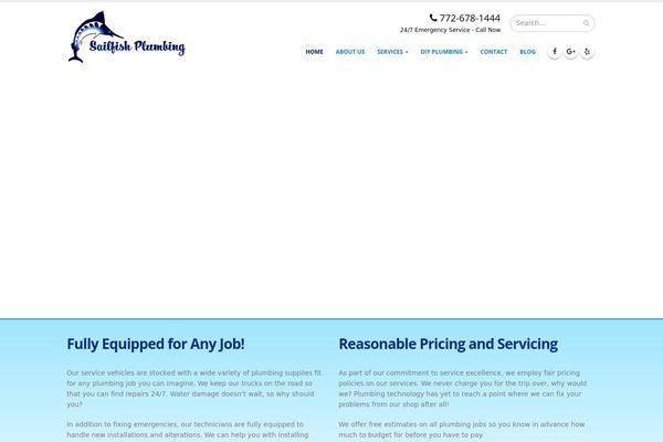 Porto Child theme site design template sample
