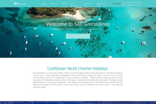 sailgrenadines.com site used Sail-ionian