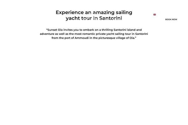 sailing-santorini.com site used Sunsetoia