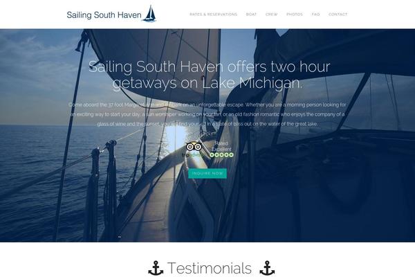 sailingsouthhaven.com site used GridStack