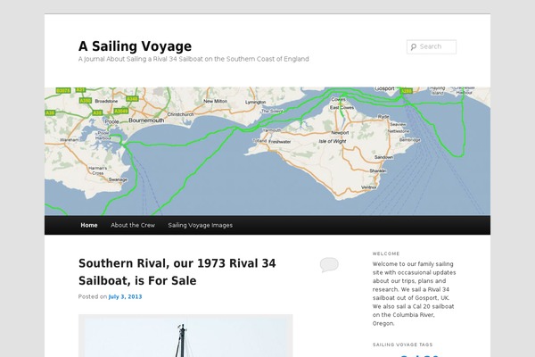 Twenty Eleven theme site design template sample