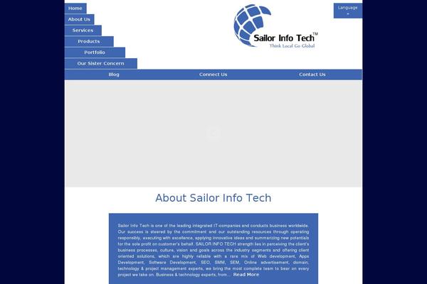 sailorinfotech.com site used Sailorinfotech
