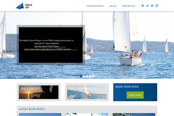 sails-up.eu site used Sailsup