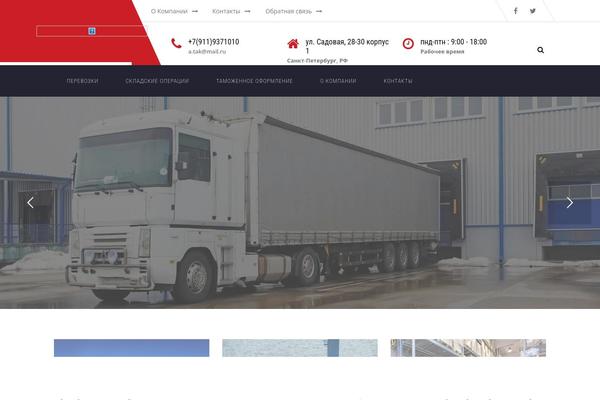 Tm_transport theme site design template sample