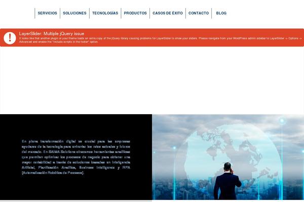 Enfold theme site design template sample