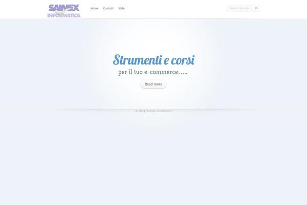 Leanbiz theme site design template sample