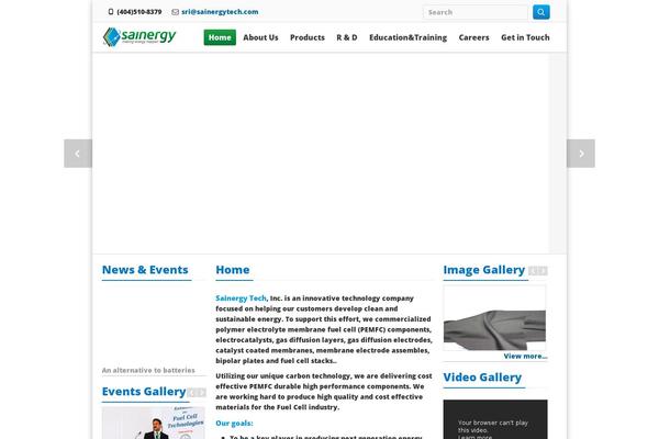 Energy theme site design template sample