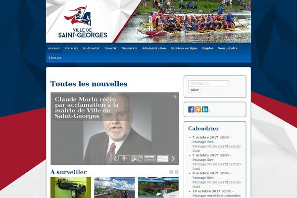 saint-georges.ca site used Responsive-vsg