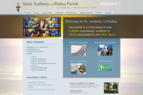 saintanthonyofpadua.org site used St_anthony