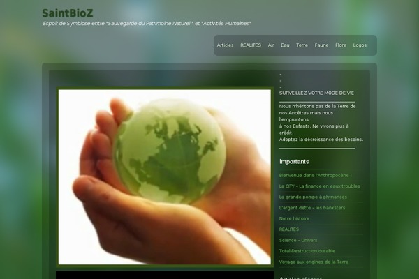saintbioz.fr site used Dewdrop-fr