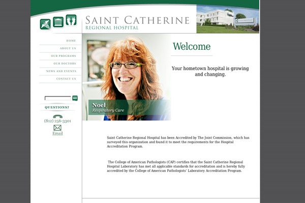 saintcatherinehospital.com site used Mix