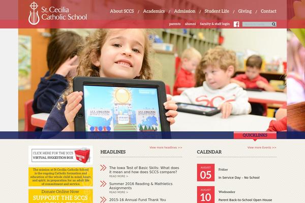 saintceciliacatholicschool.org site used St.cecilia