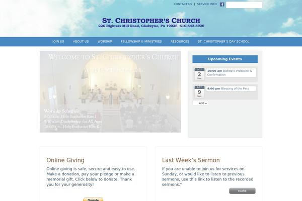 saintchristophers.org site used Saint-christopher