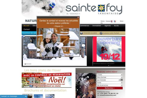 saintefoy-tarentaise.com site used Stefoy