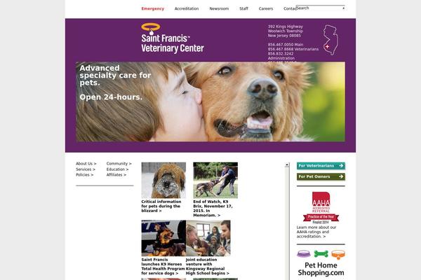 saintfrancis.org site used Stfrancis