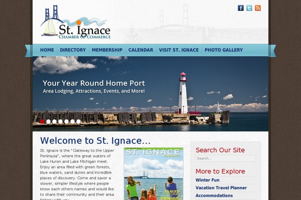 saintignace.org site used Si