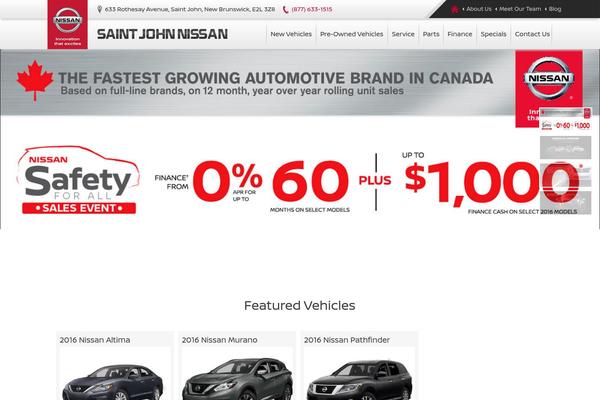 saintjohnnissan.com site used Saintjohnnissan