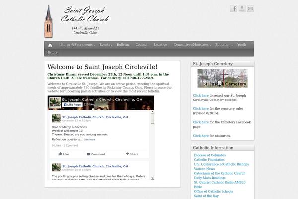 saintjosephcircleville.com site used iFeature