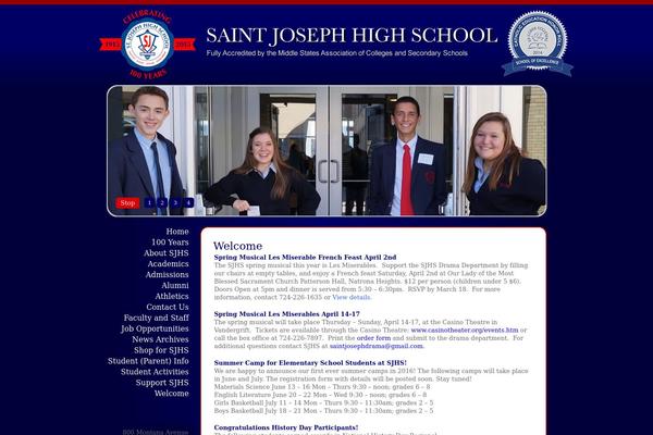 saintjosephhs.com site used Stj