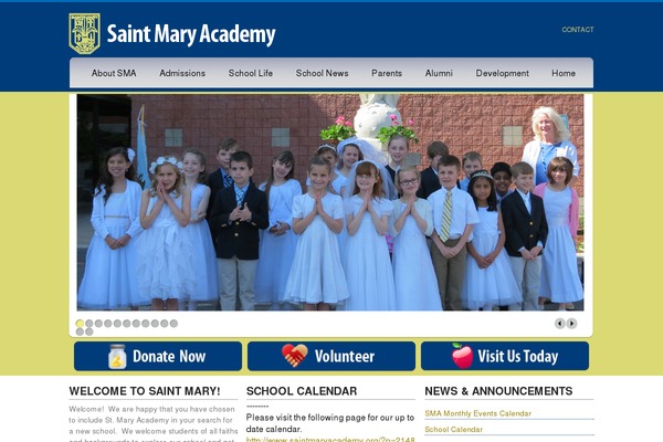 saintmaryacademy.org site used Blank-theme