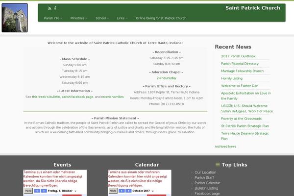 Customizr theme site design template sample