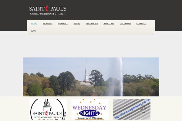 saintpaulsumc.org site used Blessing-child
