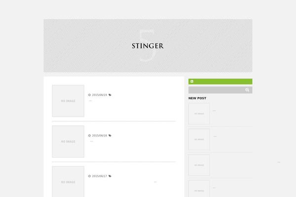 Stinger5ver20150505b theme site design template sample