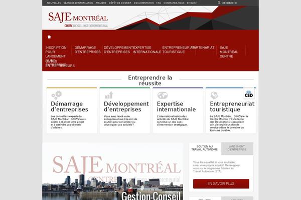 saje theme websites examples