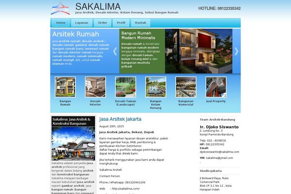 sakalima.com site used Sakalima-v03