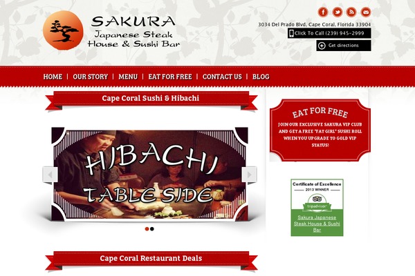 sakuracapecoral.com site used Nmet