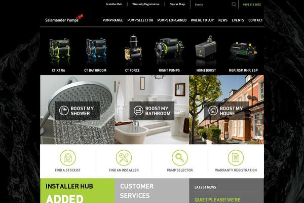 salamanderpumps.co.uk site used Salamander-by-cargo