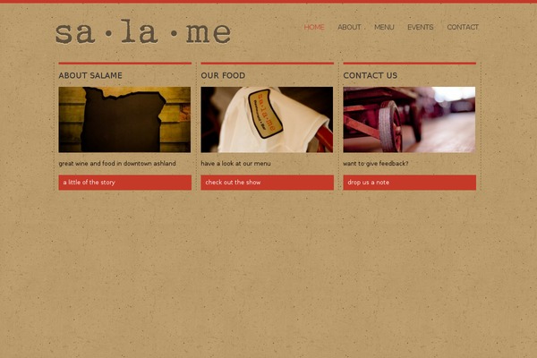 salame theme websites examples
