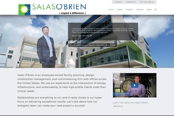 salasobrien.com site used Salasobrien-divi