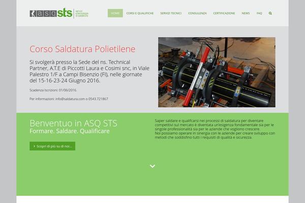 The7 theme site design template sample